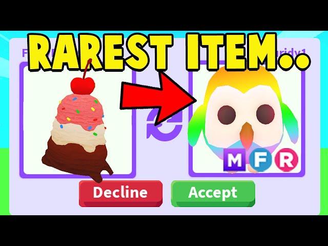 Trading NEWEST RARE ITEM in Adopt Me..