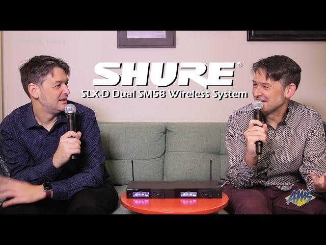 Shure SLX-D Dual SM58 Wireless System featuring The Andrews - AmericanMusical.com