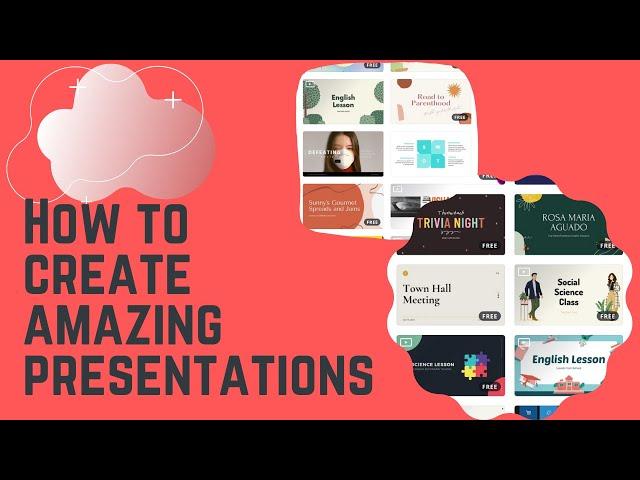 How to make amazingly creative presentations to impress!