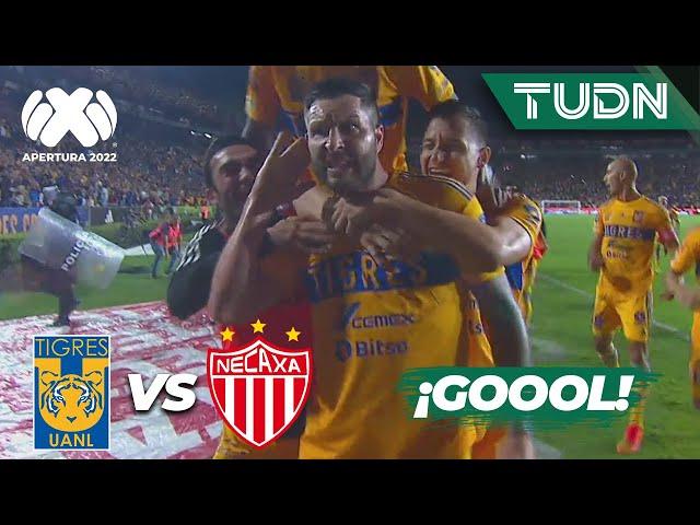 ¡ULTRA GOLAZO! Gignac la prende de tiro libre | Tigres 1-0 Necaxa | Liga Mx AP2022-Repechaje | TUDN