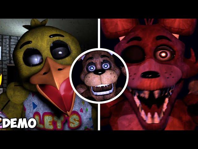 Fazbear Rise 80´s (DEMO) - All Jumpscares! & Extras