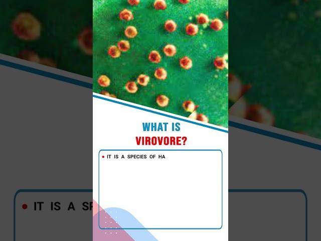 What is Virovore | Forum IAS #shorts
