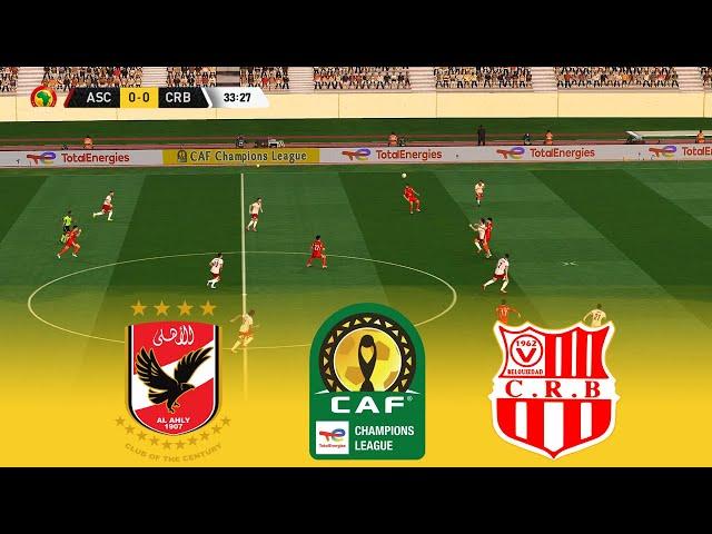 AL AHLY vs CR BELOUIZDAD  CAF CHAMPIONS LEAGUE 2024/25  FOOTBALL GAMEPLAY HD PES 2021