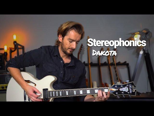 DAKOTA - Stereophonics Guitar Lesson - BEST EASY LEAD GUITAR FOR BEGINNERS!