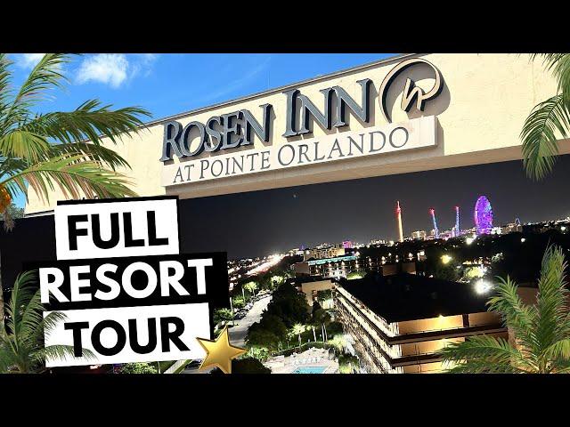 Rosen inn at Pointe Orlando - Full resort Tour, Room and reviews