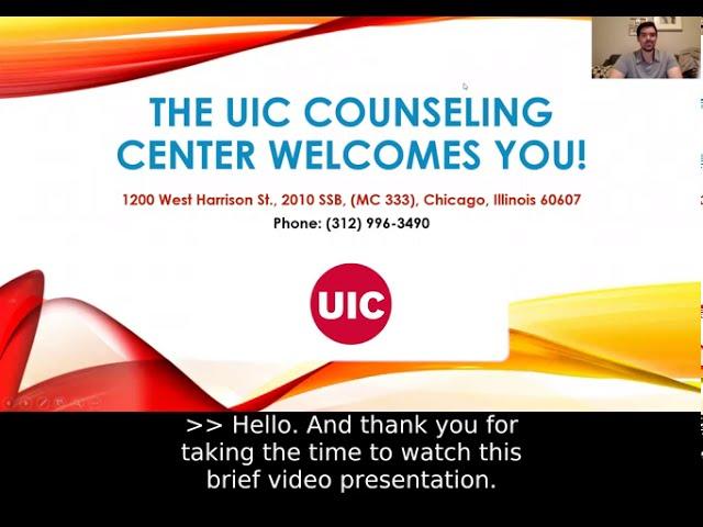 An Introduction to the UIC Counseling Center