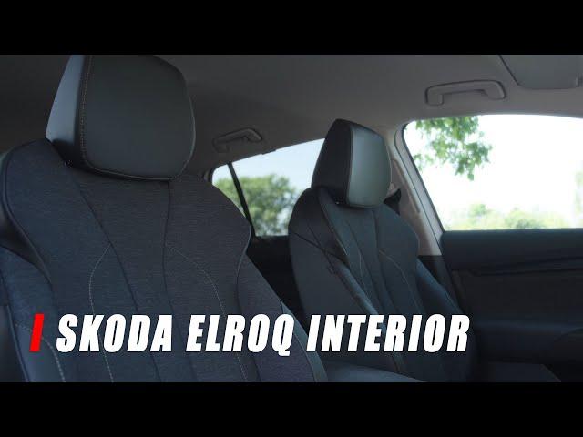 Skoda Elroq Interior Teaser Video