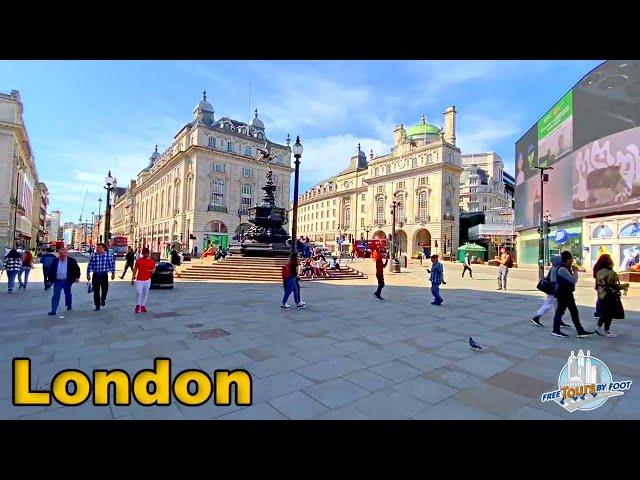 London Walk: Leicester Square to Buckingham Palace