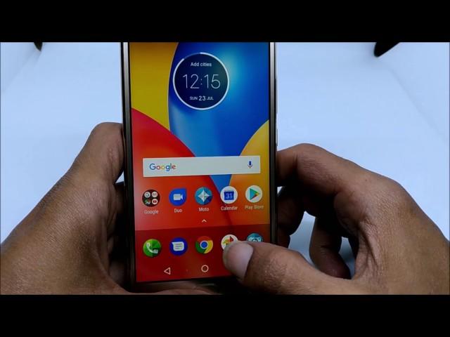 How to set custom ringtone in Moto E4 Plus and Moto E4