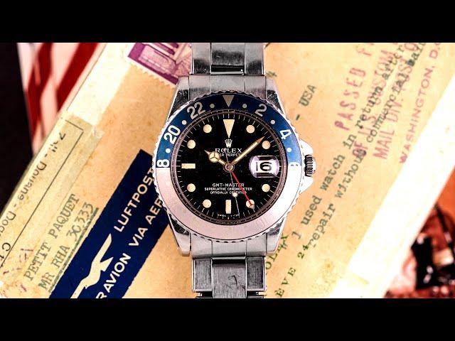 1963 Rolex GMT-Master Ref. 1675 Gilt PCG W/ RSC Papers, Box, & Military Provenance