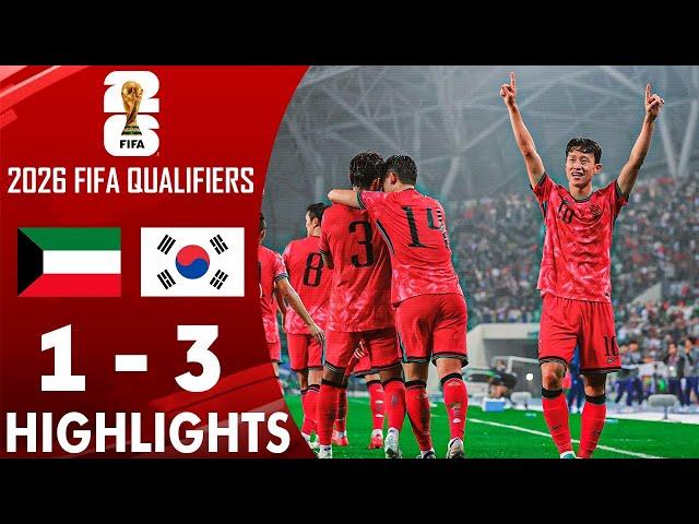 배준호 골 | 쿠웨이트 vs 한국 1-3 하이라이트 골 | 2026 FIFA 월드컵 예선 AFC