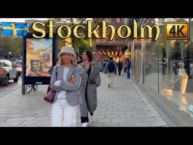 Sweden: 4K Walking Tour of Stockholm