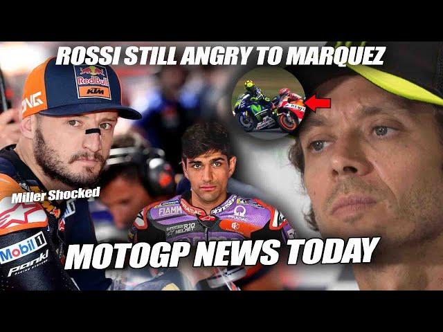 EVERYONE SHOCKED Rossi BIG ANGRY to Marquez, Miller SHOCKED Ducati Extremely 2025, Martin's THREAT