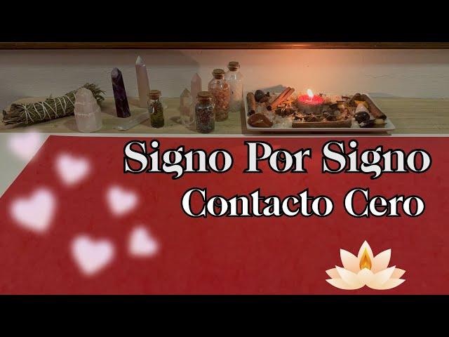 Contacto Cero Signo Por Signo