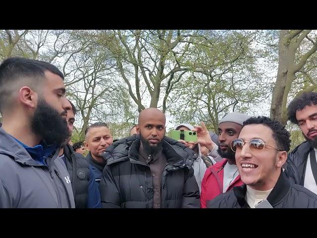 Shia Came Back To Challenge Shamsi Gets melted! Shamsi And Shia Speakers Corner Sam Dawah