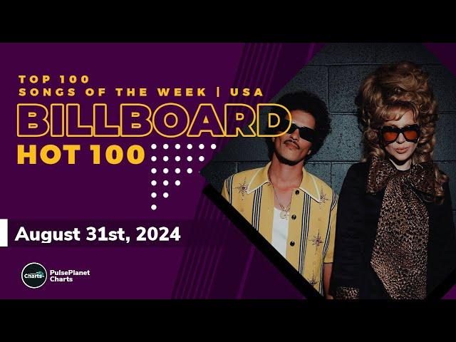 Billboard Hot 100 Top Singles This Week (August 31st, 2024)