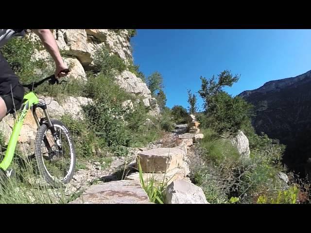 VTT ENDURO Cirque de Navacelles, gorges de la vis