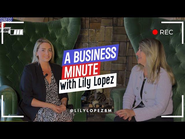 "A Business Minute with Lily Lopez" Featuring Ann Briggle Fonts, Spokesperson, FL Prepaid