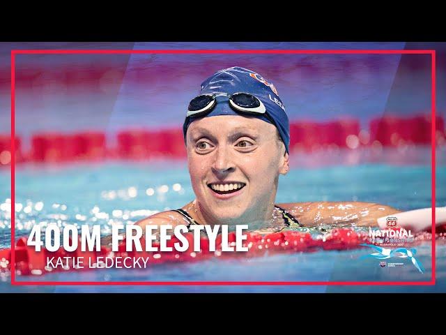 Ledecky Fastest in the Field For Women's 400M Freestyle | 2023 Phillips 66 National Championships