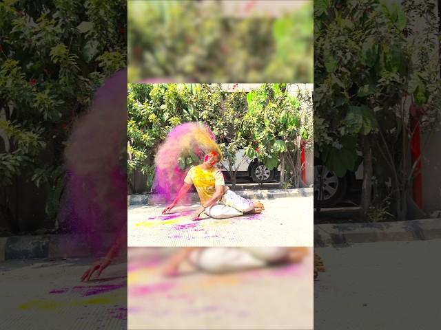 Happy Holi 🫰 #deepaaakash #shorts #youtubeshorts #trending #funny #viralvideo #ytshorts #youtube
