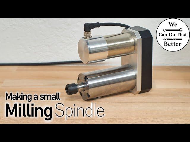 Homemade Micro Milling Spindle