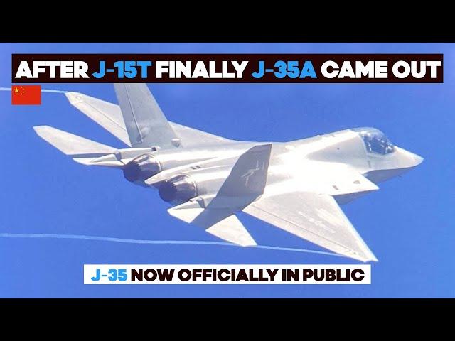 J-35A officially Revealed in Public Now, Performing Amazing Maneuvers