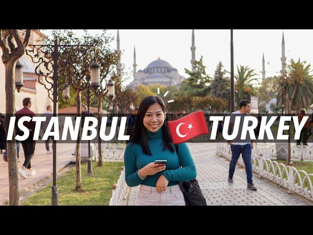 TRAVELING ALONE in Istanbul for 3 days! First Impressions of Turkey (Solo Travel Vlog) | Turkey Ep1