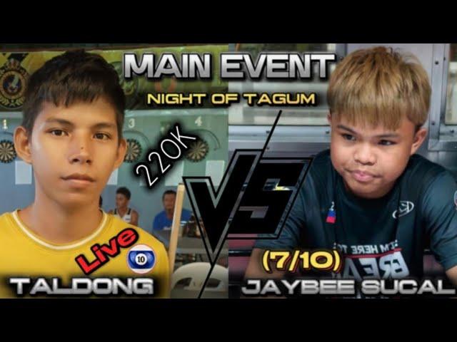 Jaybee Sucal (7/10) "Undefeated"  Taldong Pocketing.. Night of Tagum City.. 220K..Live, 2025