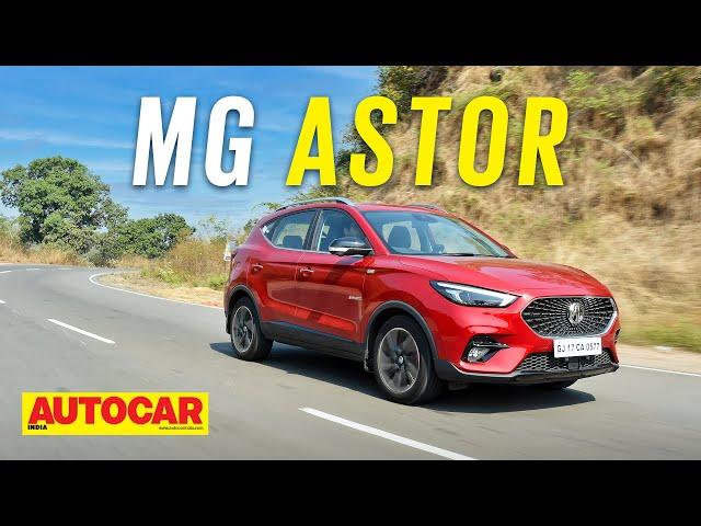 MG Astor real world review - Performance, comfort, ADAS and more | Autocar India