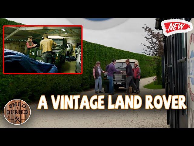 Shed and Buried 2024 | Martin - A vintage Land Rover and Fuzz Finds a Miniature Scooter.