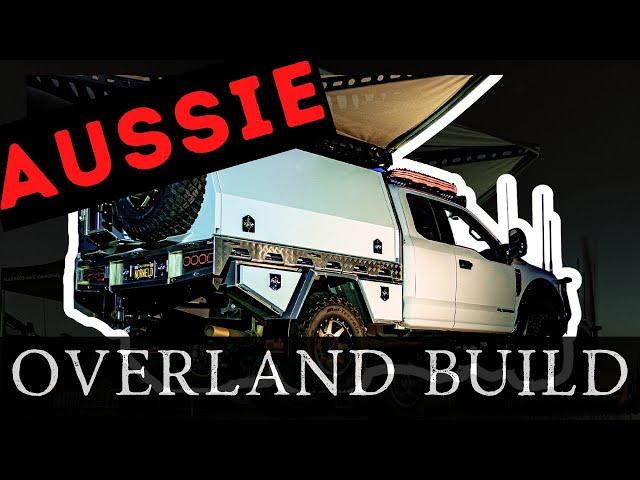 FORD F350 FLATBED & CANOPY OVERLAND BUILD