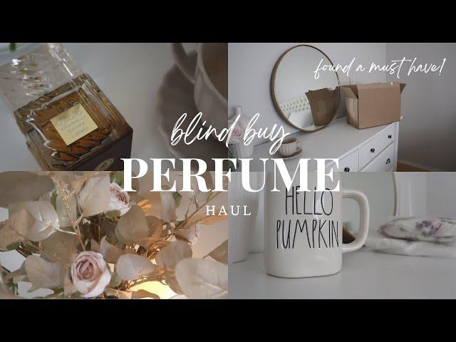 Blind Buy Perfume Haul First Impression Lattafa/Arabic \\ My first blind buy vid in a very long time