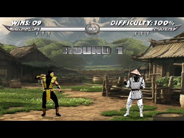 Mortal Kombat 1 (MUGEN) Scorpion Playtrough