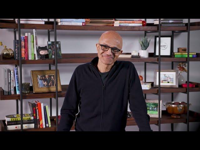 Microsoft CEO Satya Nadella on the company's 'core thread' after 50 years