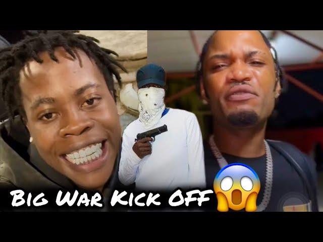 OMG| Rajah Wild & Artiste eddy g bomba kick off|Gun draw after att@ck happen on Entertainer