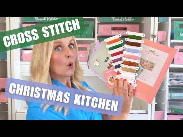 Holly Jolly Kitchen Cross Stitch-a-Long - Christmas 2024!