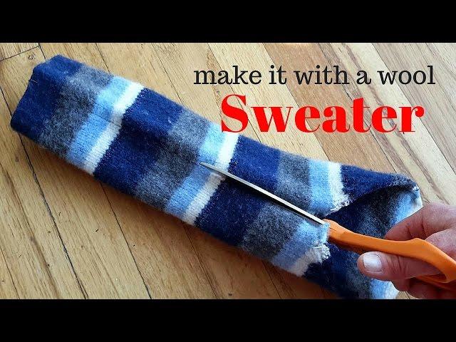 Make It With A Wool Sweater: DIY Sweater Upcycling course