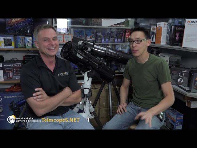 Scott Roberts from Explore Scientific gets intimate with the Comet Hunter