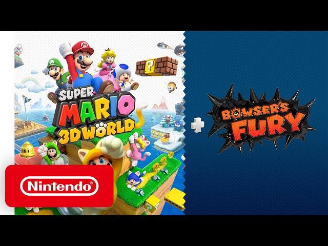 Super Mario 3D World + Bowser’s Fury - Announcement Trailer - Nintendo Switch