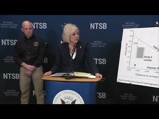 NTSB preliminary report on deadly DC midair collision