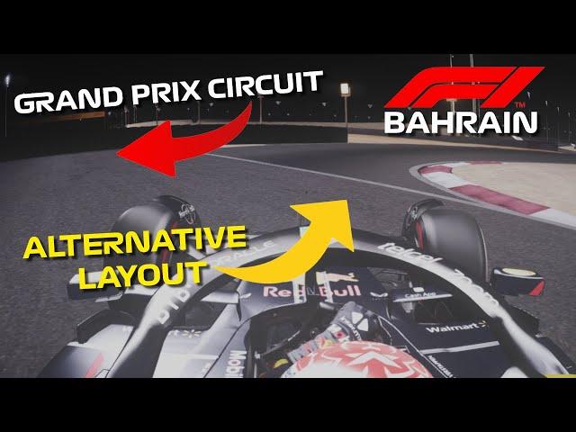 Driving ALL of the BAHRAIN GP Circuit LAYOUTS in an F1 2023 Car