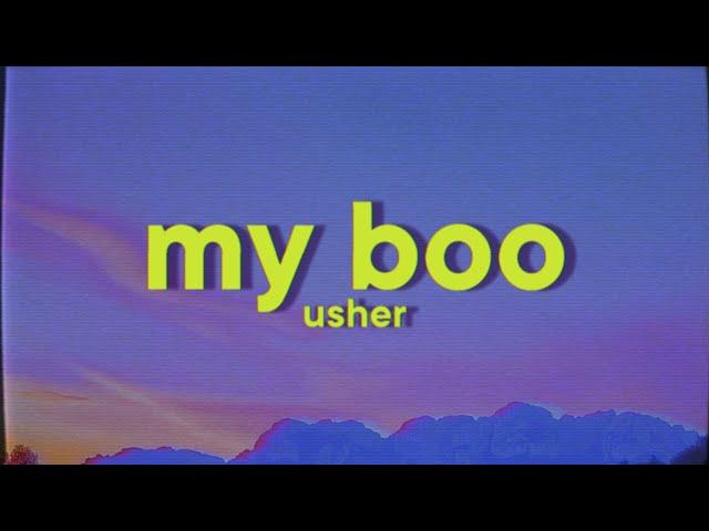USHER - My Boo (ft. Alicia Keys)