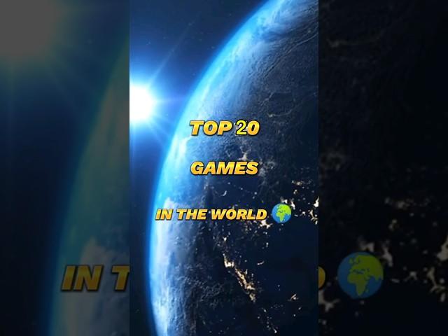 top 20 best game in the world 2024  || top 20 most popular game in the world 2024  #top20gamers