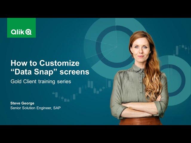 Qlik Gold Client: How to Customize Data Snap Screens
