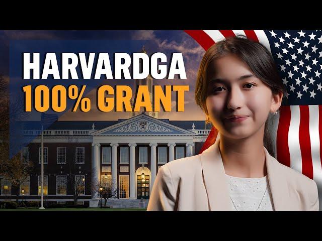 Harvardga 100 foizlik grant yutgan 18 yoshli o‘zbek qizi