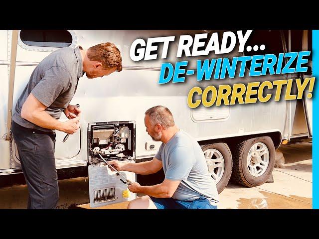 RV De-winterizing For Beginners & Checklist 