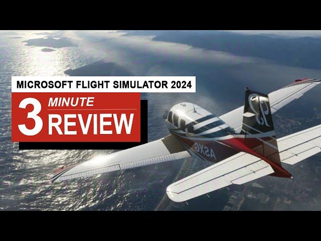 Microsoft Flight Simulator 2024 Review In 3 Minutes | GamingByte