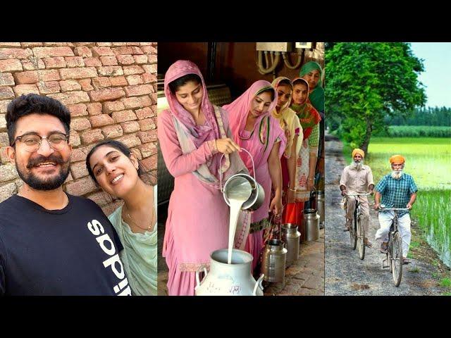 My Village Tour | Village Life of Punjab | Village LifeStyle and Simple Rural Life | Desi Pind Life