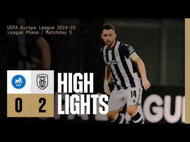 Τα στιγμιότυπα του RFS-ΠΑΟΚ - PAOK TV