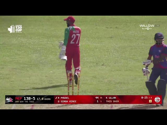 Nepal's dominating win over Oman  // NEPAL vs OMAN 5th T20 live full match in Canada series